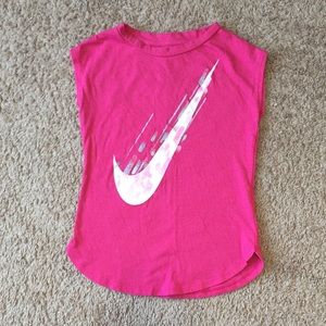 Donated: Nike Girls' Sleeveless Shirt - Size 6